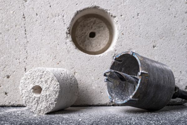 Basement Wall Coring